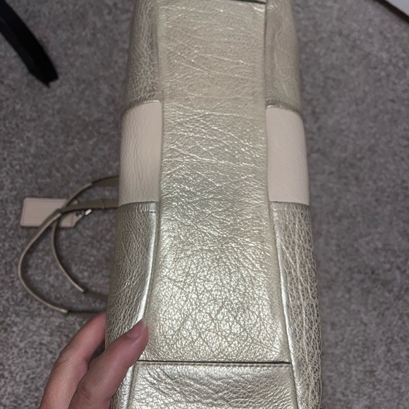 Coach Chelsea Metallic Gold Shimmer Bag - Picture 5 of 8